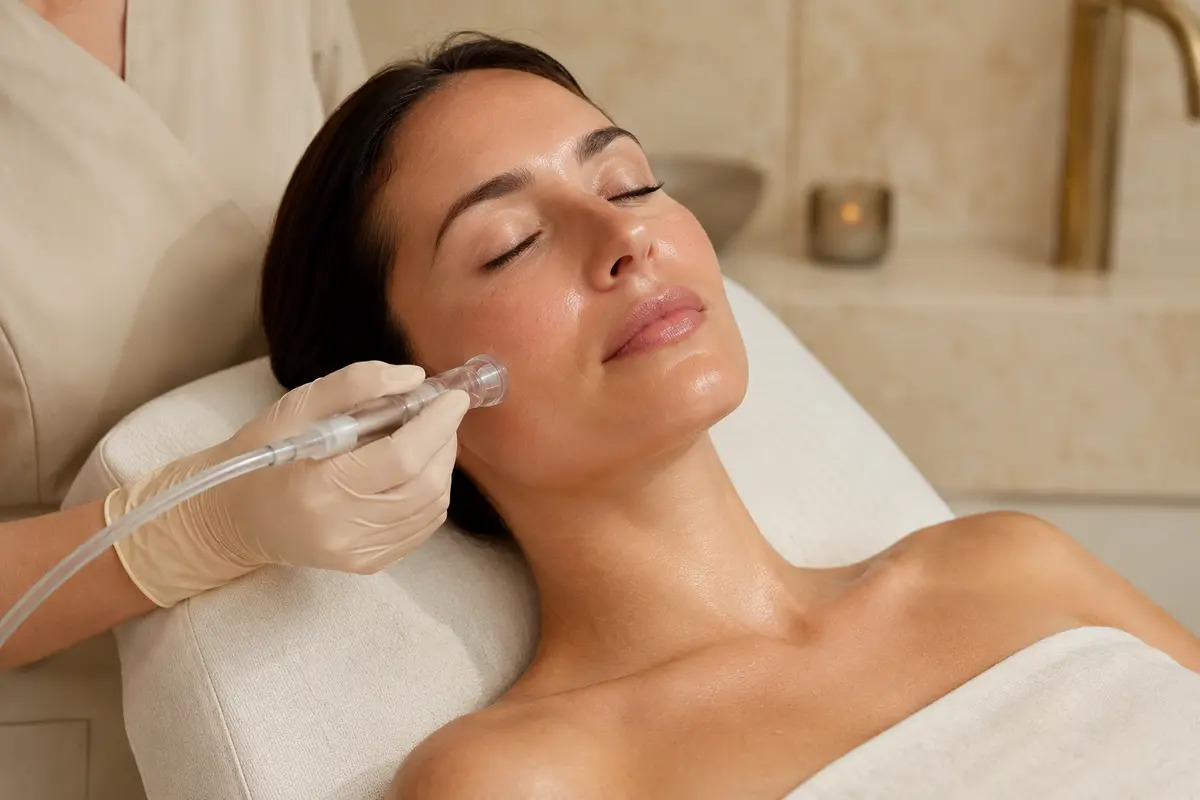 HydraFacial treatment